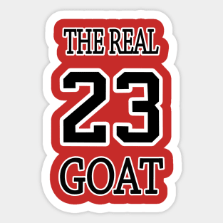 The Real GOAT Sticker